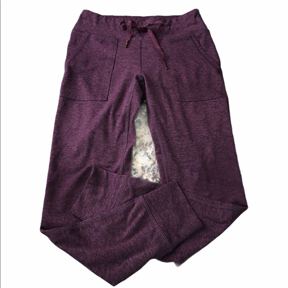 Aerie Chill Burgundy Lounge Joggers Size Medium